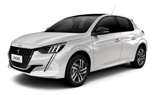 Peugeot 208 (2022) for rent in Malaga Airport